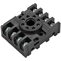 Base de relé de potencia de 8 pines sirve para MK2P AH3 Relé de tiempo- Montaje en carril DIN